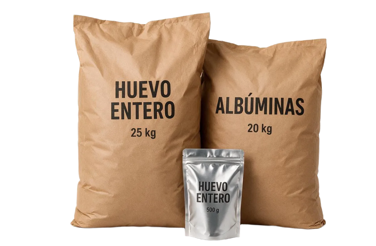 Huevo deshidratado